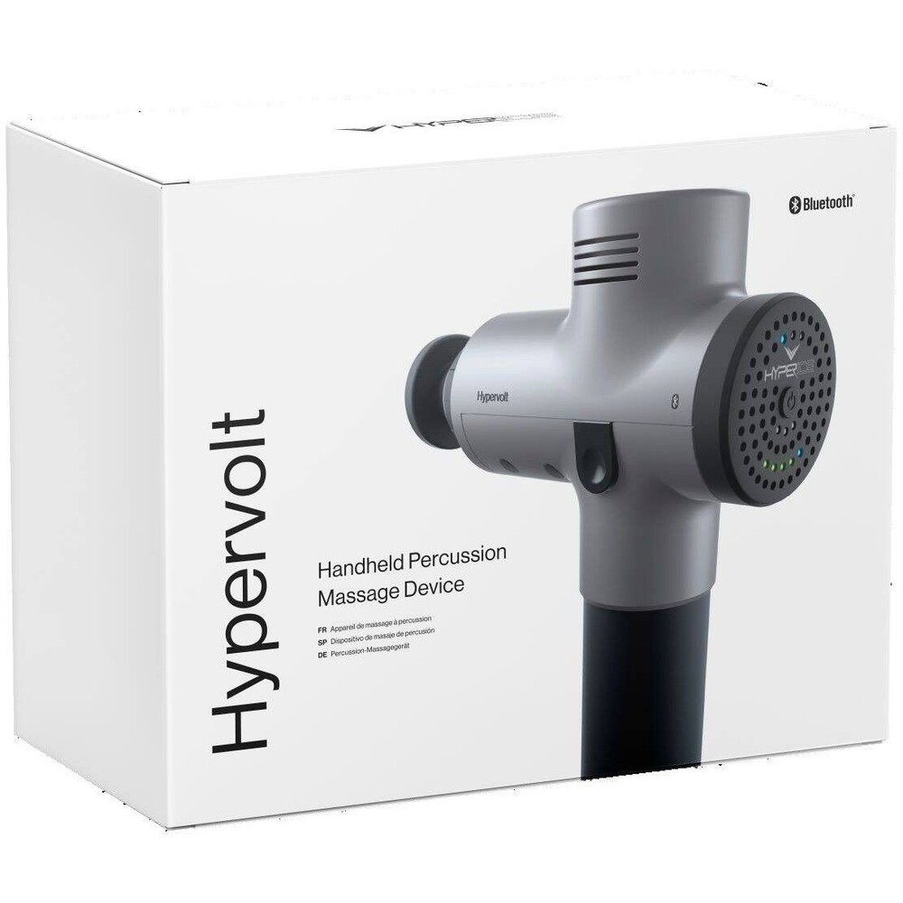 NEW Hyperice Hypervolt Bluetooth Percussion Massage Gun Sealed 5 Heads Case